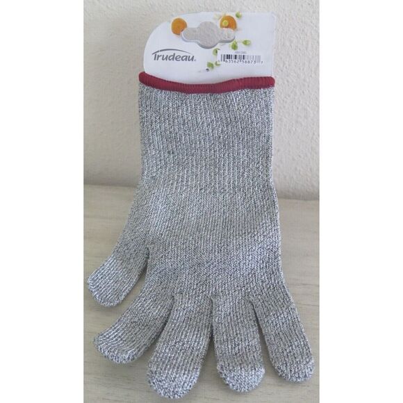 Trudeau Silver Cut Resistant Glove w/Stainless Steel Strands - Picture 1 of 2